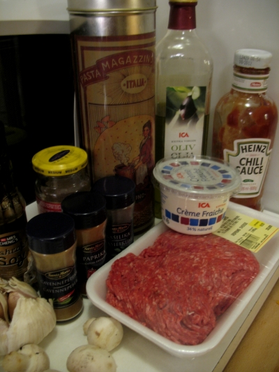 Köttfärssås Köttfärssås