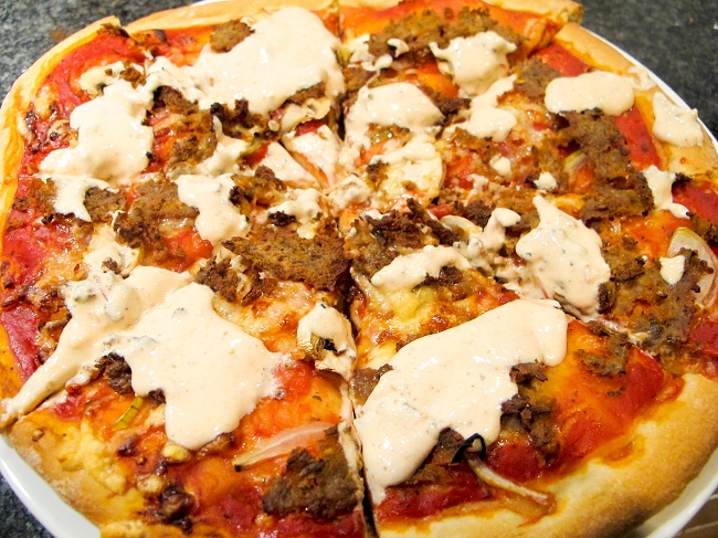 Kebabpizza