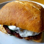 Hamburgare i Ciabatta