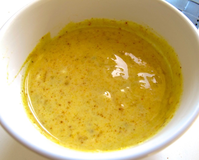 Currydressing med mango chutney Currydressing med mango chutney