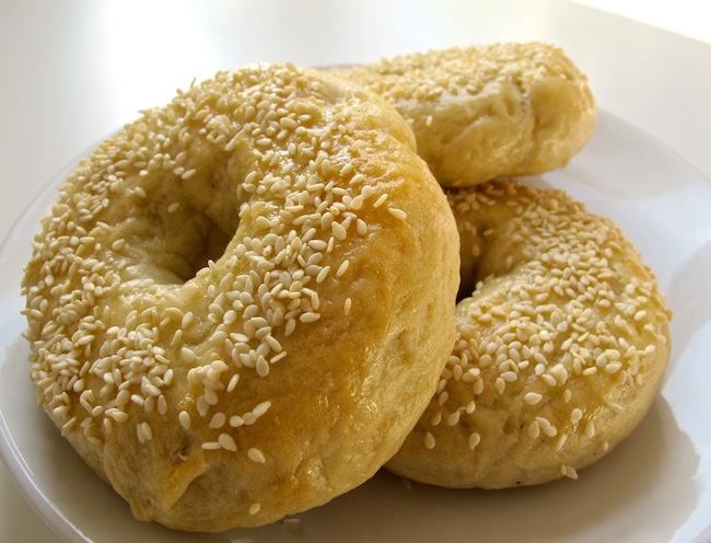 bagels-med-sesamfrön
