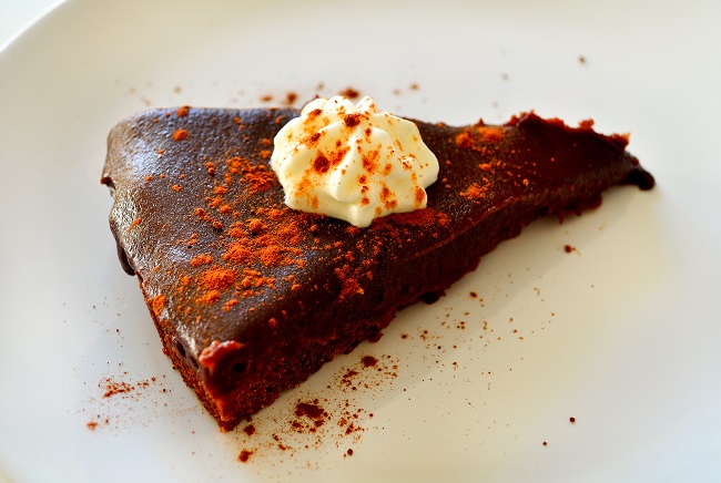 Kladdkaka med fudgetäcke Kladdkaka med fudgetäcke