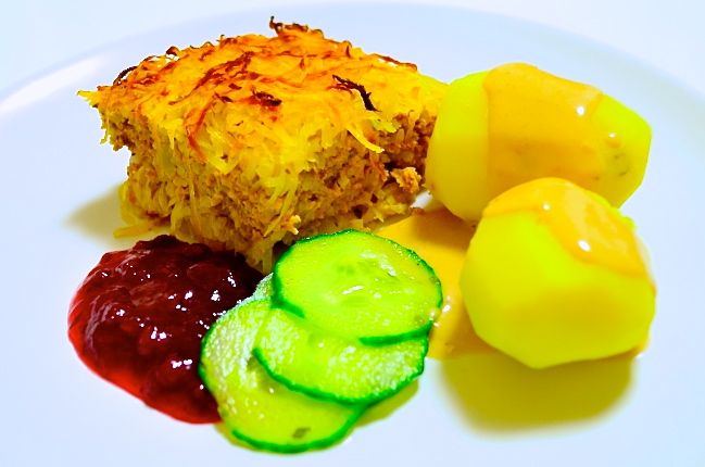 Kålpudding med potatis Kålpudding med potatis