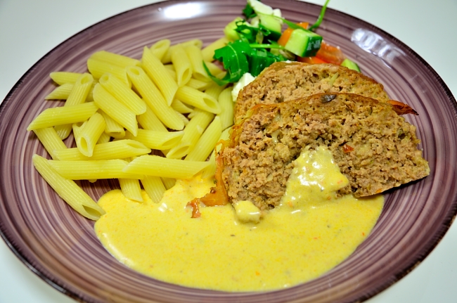 Italiensk köttfärslimpa Italiensk köttfärslimpa