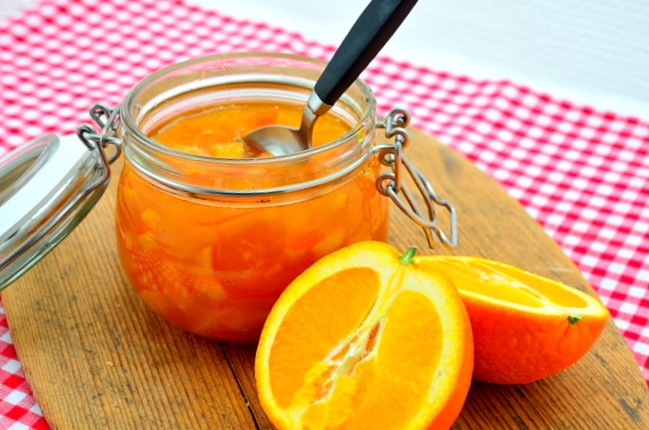Apelsinmarmelad med citron Apelsinmarmelad med citron