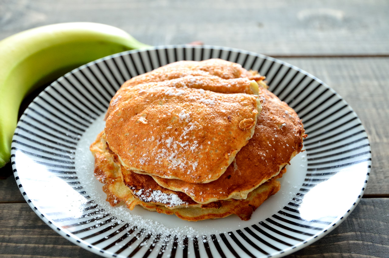 Bananpannkakor Bananpannkakor