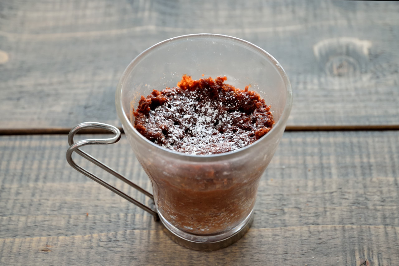 Kladdkaka i mugg Kladdkaka i mugg