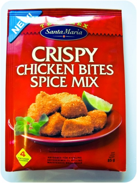 Crispy chicken bites