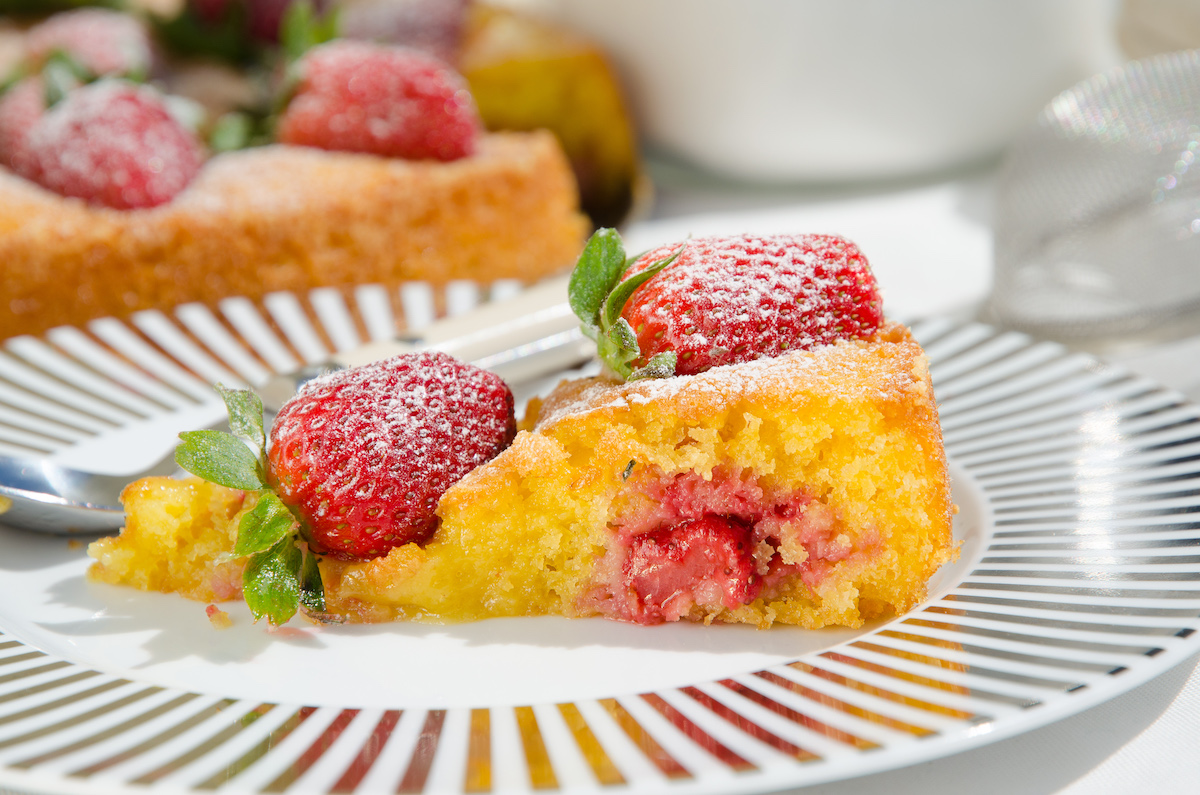 Jordgubbskladdkaka recept Jordgubbskladdkaka recept