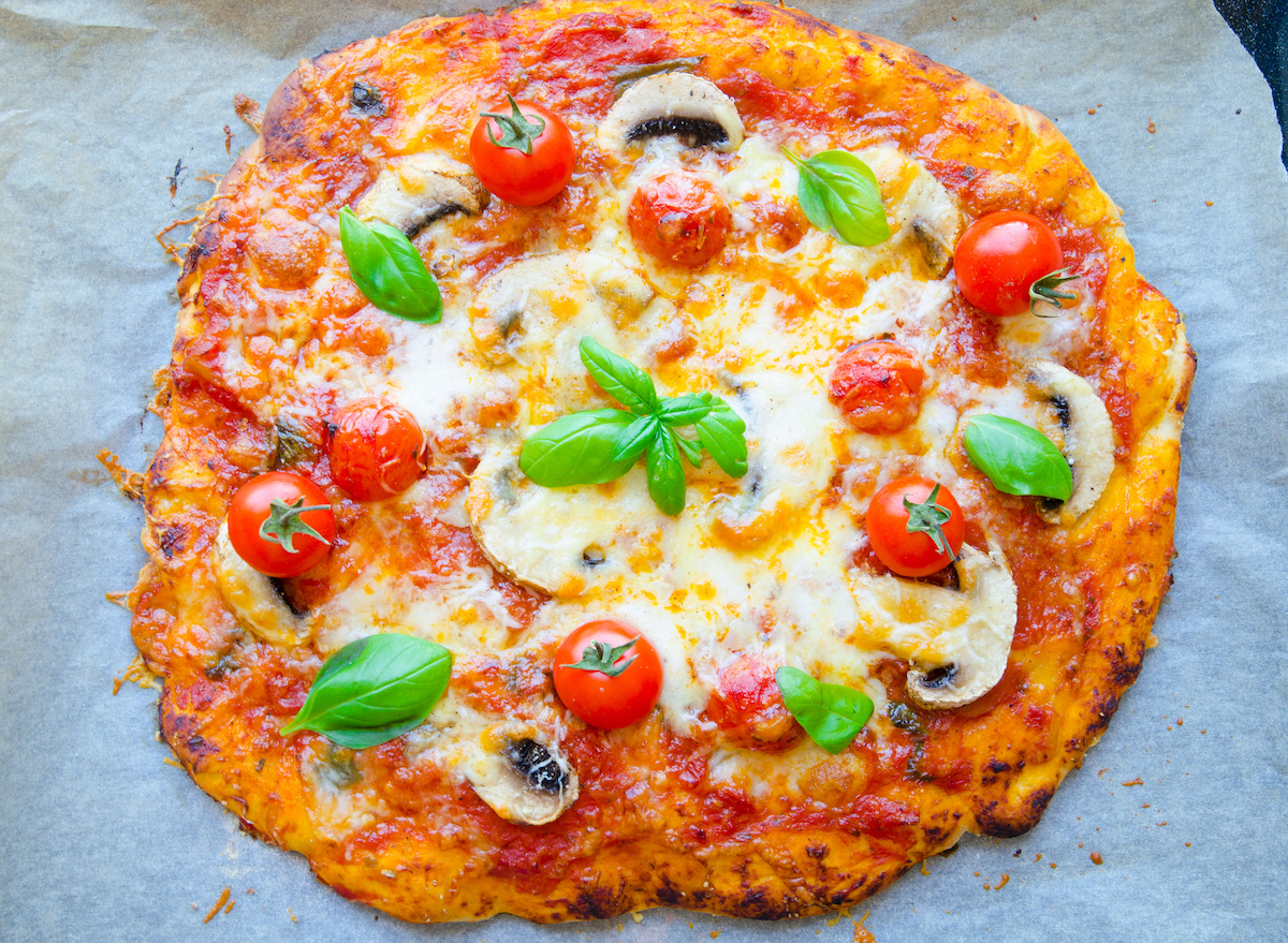Hemmagjord pizza Hemmagjord pizza