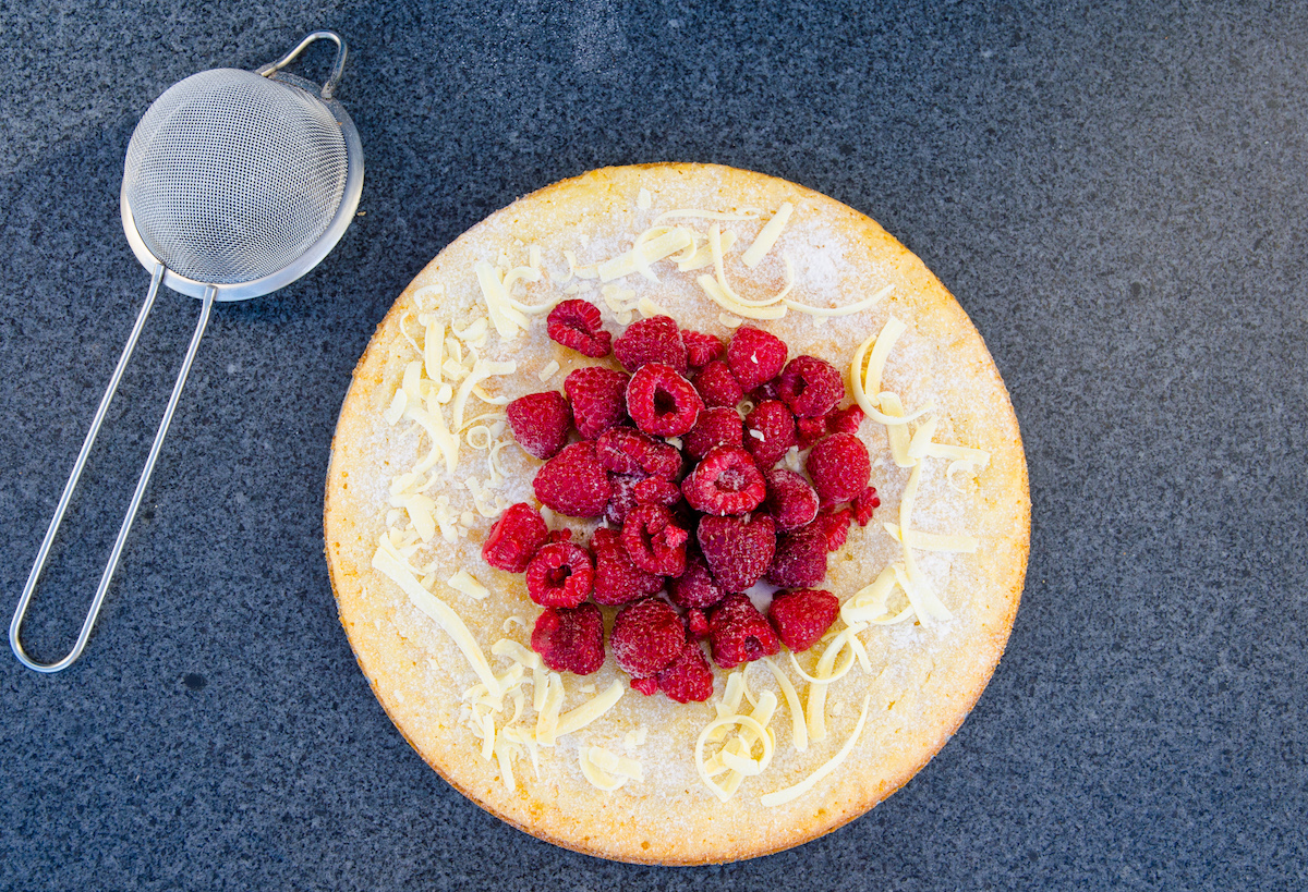 Vit kladdkaka Vit kladdkaka