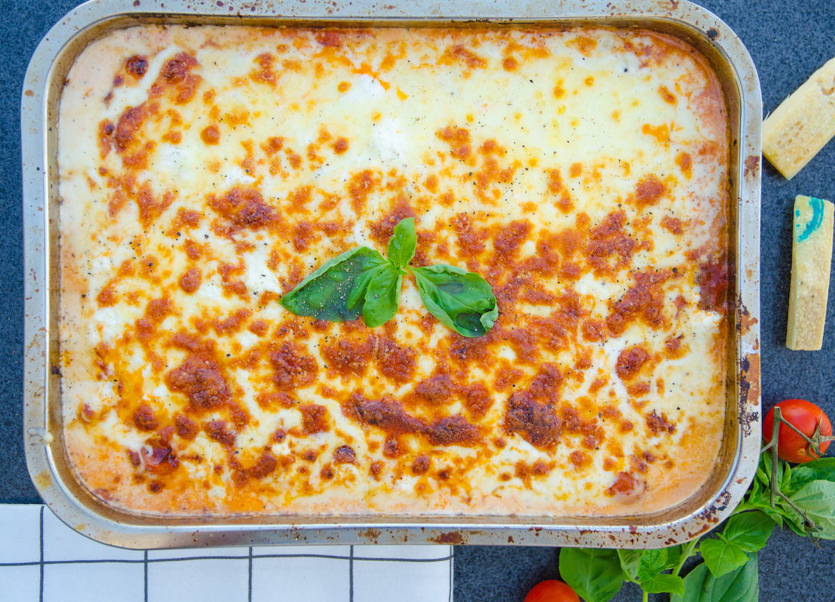 Italiensk lasagne Italiensk lasagne