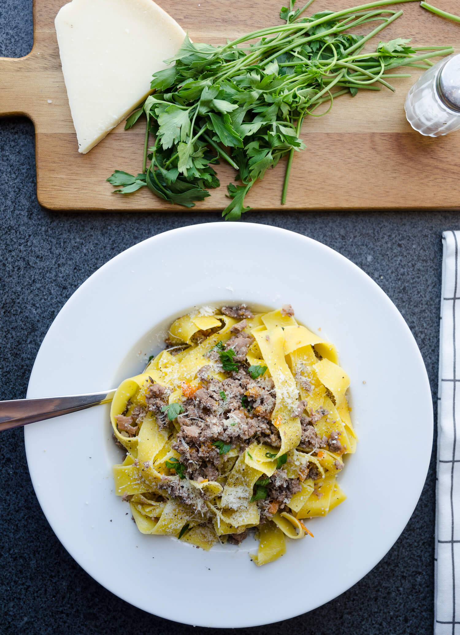 Pasta Bolognese Bianco Pasta Bolognese Bianco