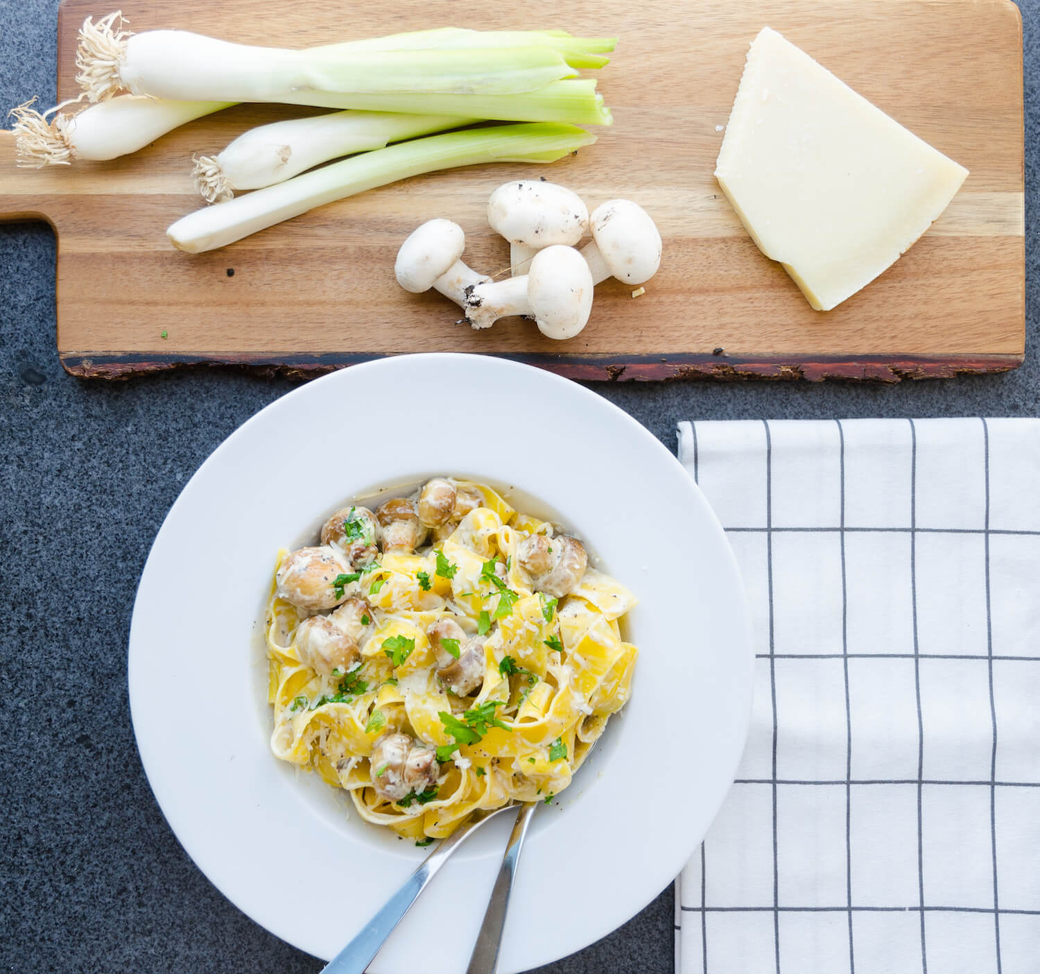 Pappardelle Svamp Mascarpone Pappardelle Svamp Mascarpone