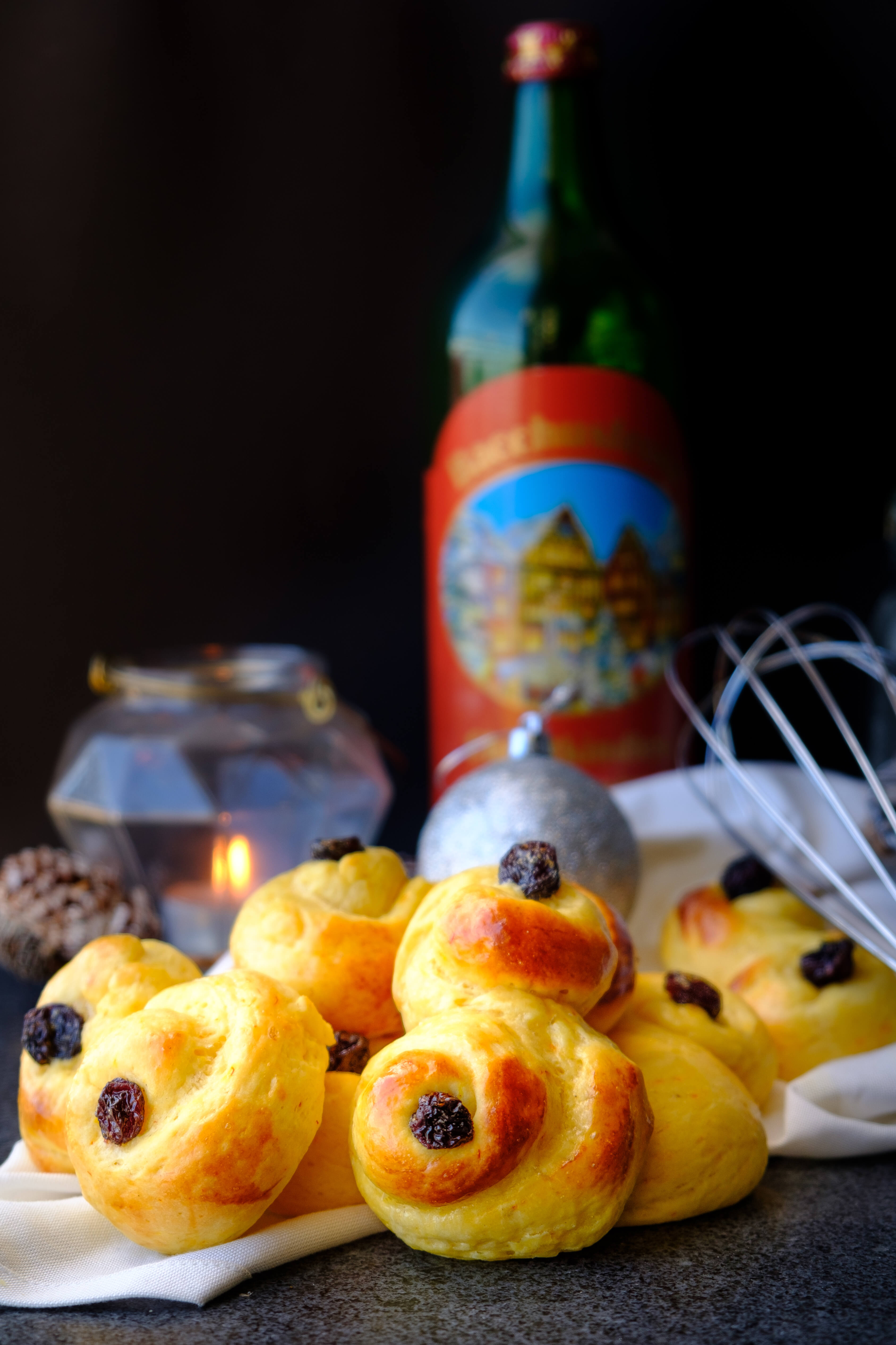 Saftiga lussekatter Saftiga lussekatter