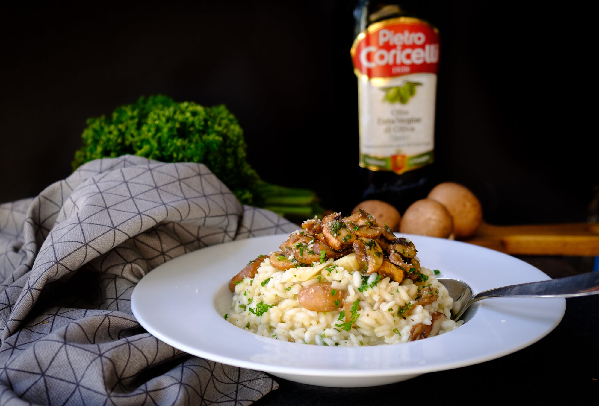 Risotto med svamp Risotto med svamp