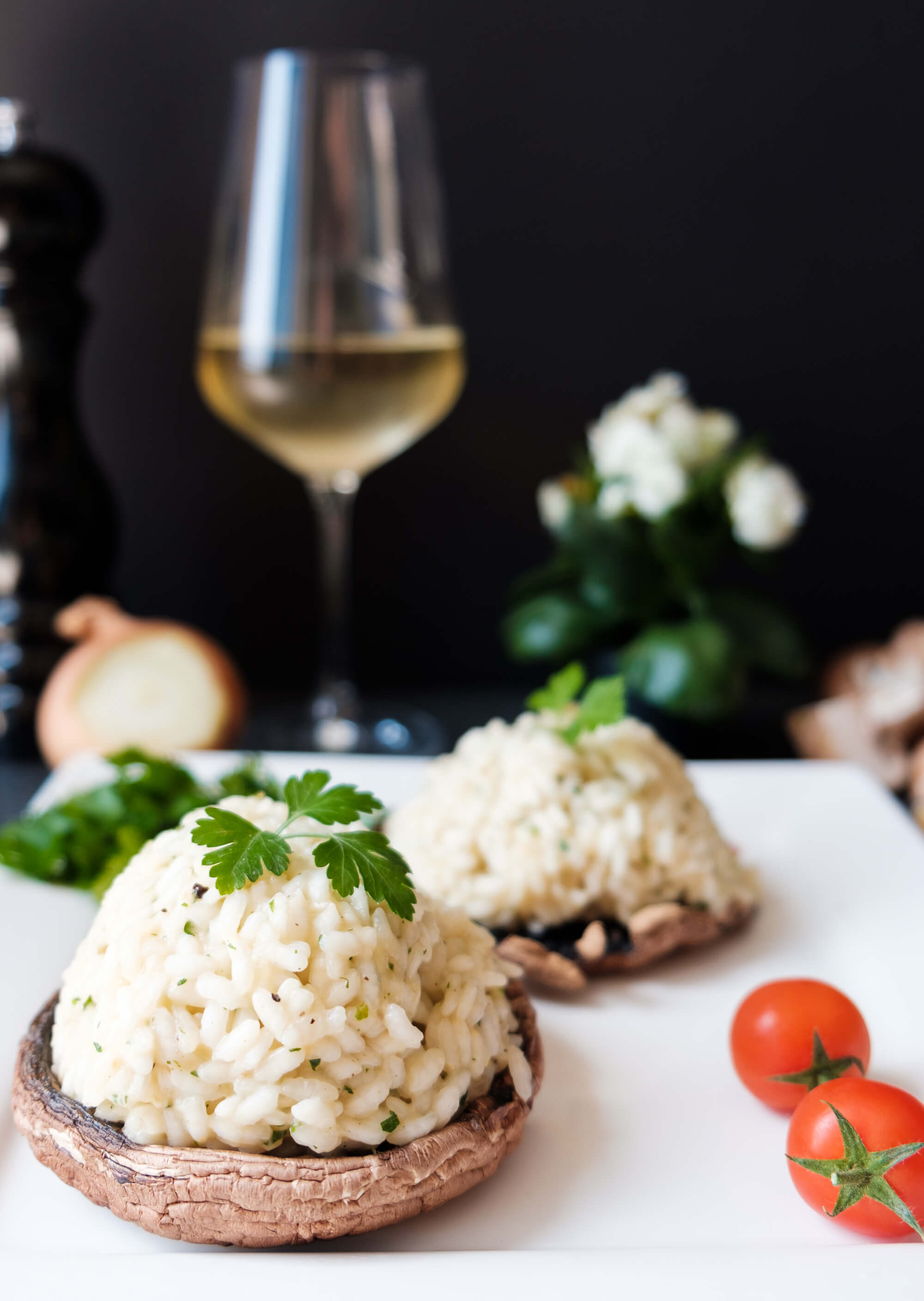 Portobello risotto Portobello risotto