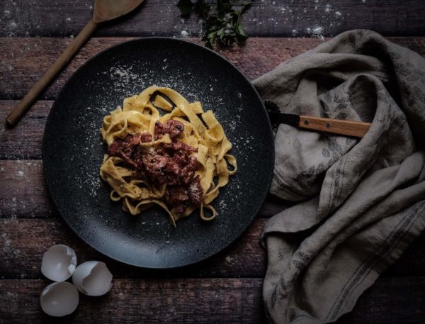 Tagliatelle Carbonara